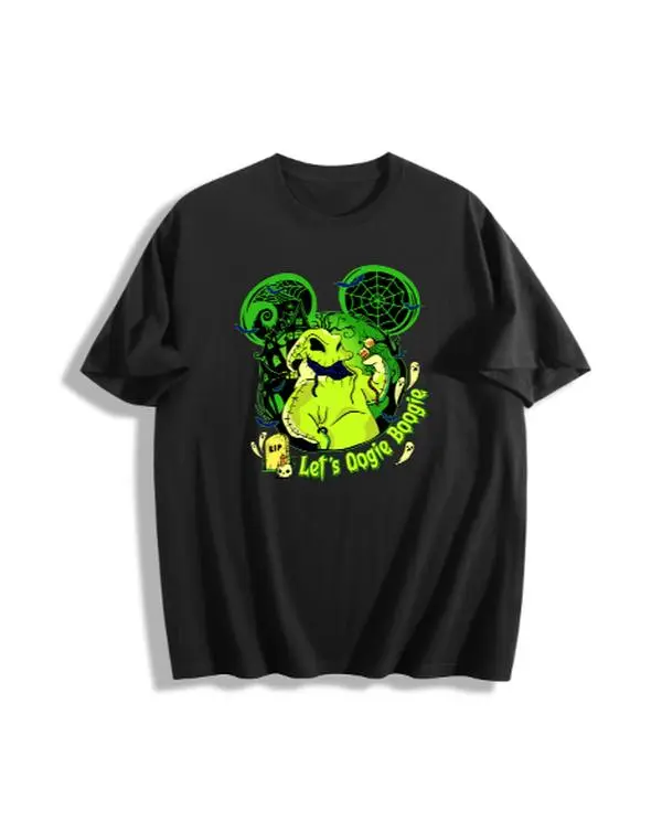 Men's Short-Sleeve Oogie Boogie Graphic T-Shirt,clothes for back to school,first day of school outfits