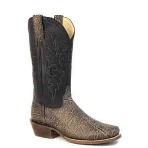Mens Roper Brown Elephant Cutter Toe Big Foot Boots