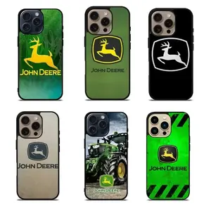[FREE SILICONE SUCTION PAD] John Deere Phone Case, Unique Tractor Design, Case for iPhone 17 16 15 14 13 12 11 Pro Max Plus & Samsung Galaxy S25 S24 S23 S22 S21