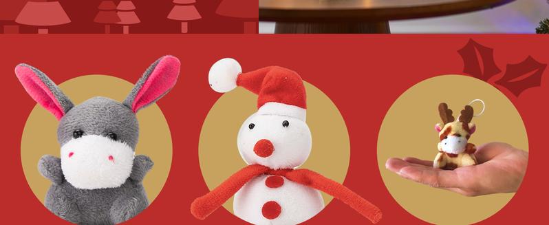 2025 Christmas Advent Calendar with Mini Animal Plush, 24 Days Countdown Advent Calendar with 24 Stuffed Animals, Kids Girls Party Favor, Xmas Gift Classroom Prizes, Christmas Party Favor Gifts Valentine's Day Gifts for Kids