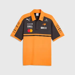 McLaren F1 2026 Team Polo Shirt - Papaya