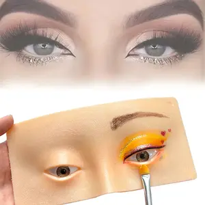Half-face Makeup Practice Board for Beginners Perfect for Eye Makeup Practice Go from Newbie to Pro Available in Two Colors to Elevate Your Skills
