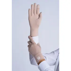 Unisex Fuji Convertible Fingertip Sun Gloves | Beige