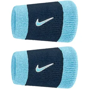 Nike Swoosh Double Wide Wristband Athletic Sportswear Everyday Essential Gym Training New Original L XL Free Shipping | Gym | Workout | Training | Running | Fitness | Sports | Exercise | Casual | Lounge | Travel | Everyday | Comfortable | Soft | Premium