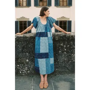 The Ambre Dress | Indigo Blues