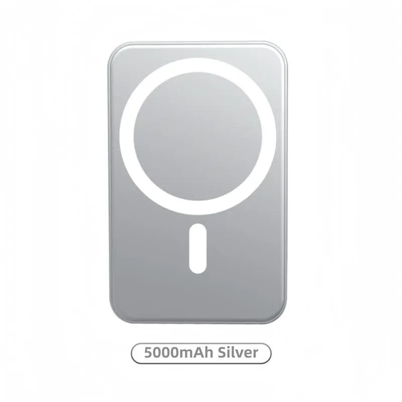 5000mAh Silver