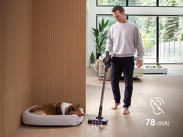 TINECO PURE ONE Station Pet Cordless Stick Vacuum Cleaner, Station with Self-Clean, ZeroTangle Brush for Pet Hair, Hard Floor, Carpet, Tile, Pet Grooming, Lightweight, Handheld Vacuum