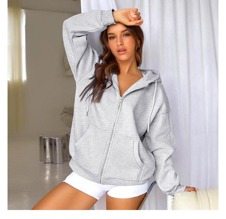 Automet Womens Zip Up Hoodies Oversized Sweatshirts Fall Fashion Outfits Casual Jackets 2025 Winter Clothes