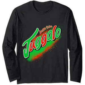 Jolly Juggalo Graffiti Graphic Long Sleeve T-Shirt