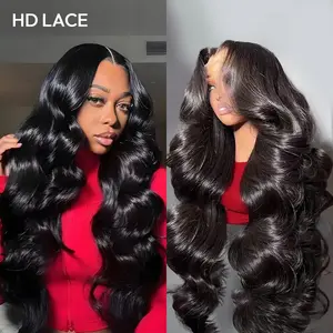 [HD LACE] 250% Density Asteria Hair Loose Body Wave HD Lace Human Hair Wigs 13x4 Lace Front Wigs Pre-Bleached Fluffy Wig Ready To Go Glueless Wig