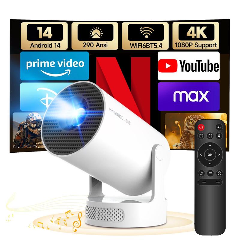 0smart projector 4k wifi Bluetooth