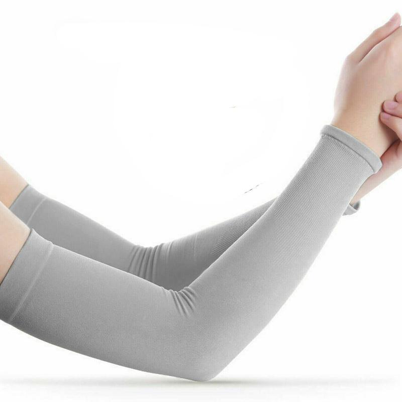 2pcs/1 Pair Arm Sleeves for Men Women Teenager Gray, Sun Sleeves UV Protection, Compression Arm Sleeves Cover For Working Basketball Golf Sports 2pcs/1 Pair Arm Sleeves for Men Women Teenager Gray, Sun Sleeves UV Protection, Compression Arm Sleeves Cover For Working Basketball Golf Sports