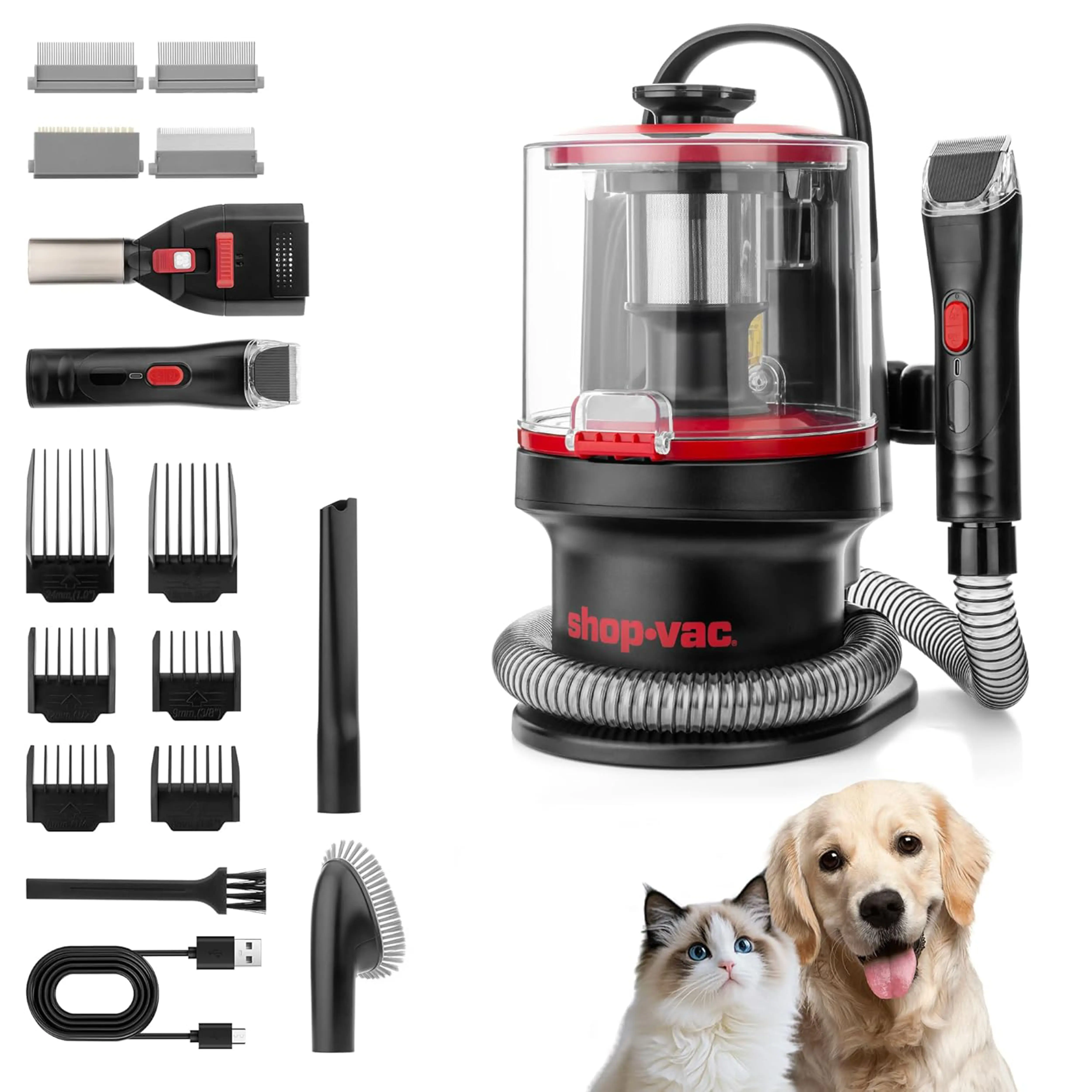 Shop-Vac Pet Grooming Vacuum Kit