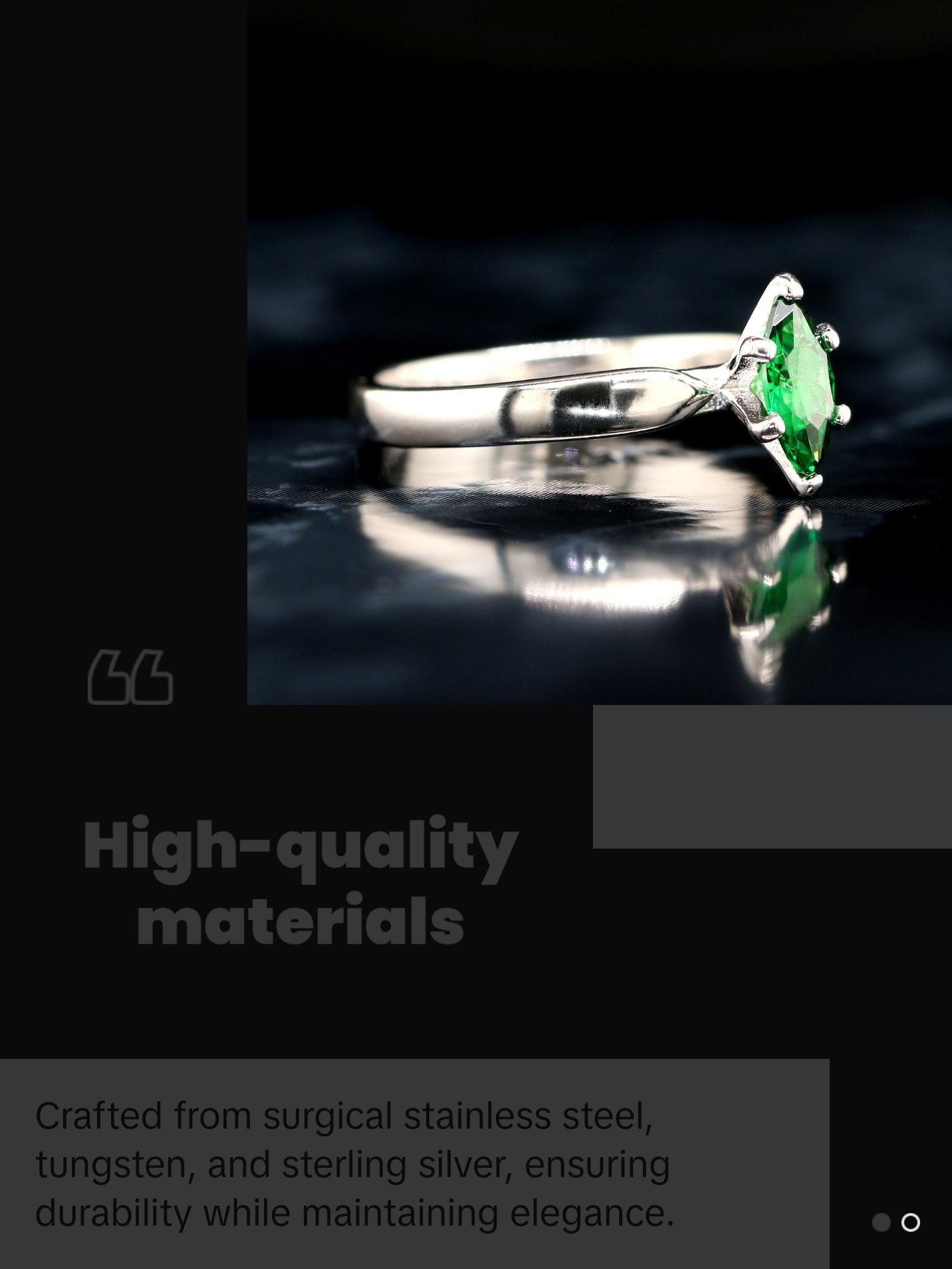 His and Her Green Opal Wedding Ring Set Green Opal Rings