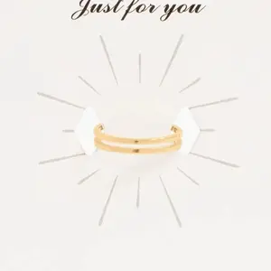 18K Gold Pvd Stainless Steel Adjustable Double Bar Toe Ring