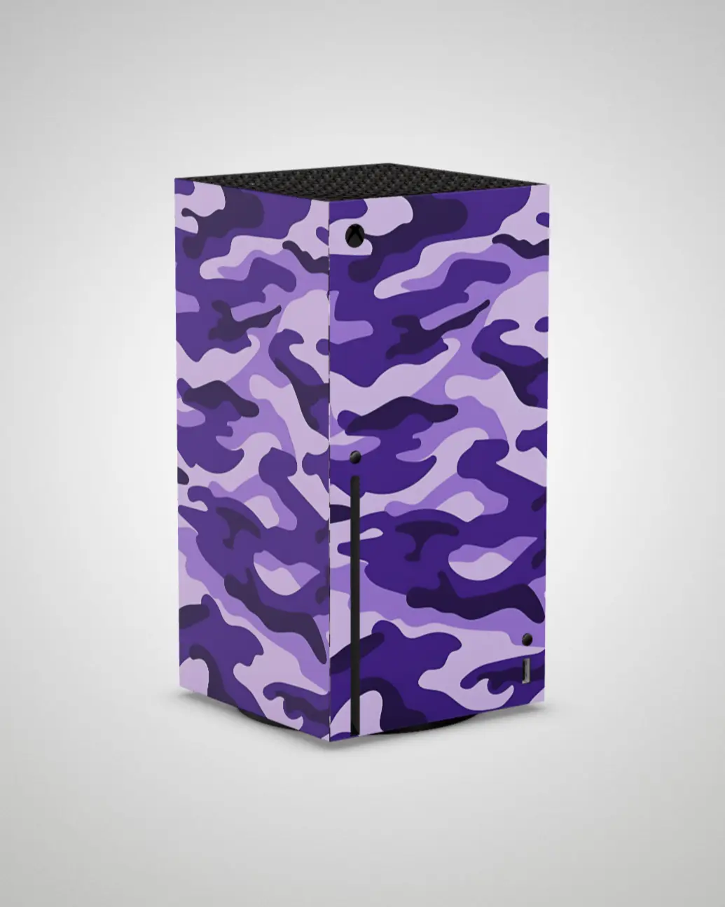 Purple Camo Xbox Series X Console Skin