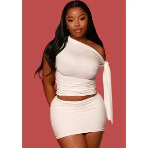 Lace Up Stash Skirt Set