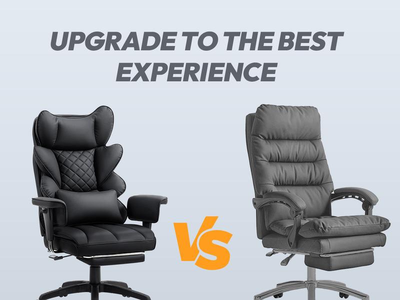 Dowinx Big and Tall Ergonomic Office Chair Executive Desk Chair with Pocket Spring Lumbar Support High-Back Adjustable Gaming Chair Removable Footrest & 3D Armrests Dual-Layered Backrest PU Leather Option Dowinx Big and Tall Ergonomic Office Chair Executive Desk Chair with Pocket Spring Lumbar Support High-Back Adjustable Gaming Chair Removable Footrest & 3D Armrests Dual-Layered Backrest PU Leather Option