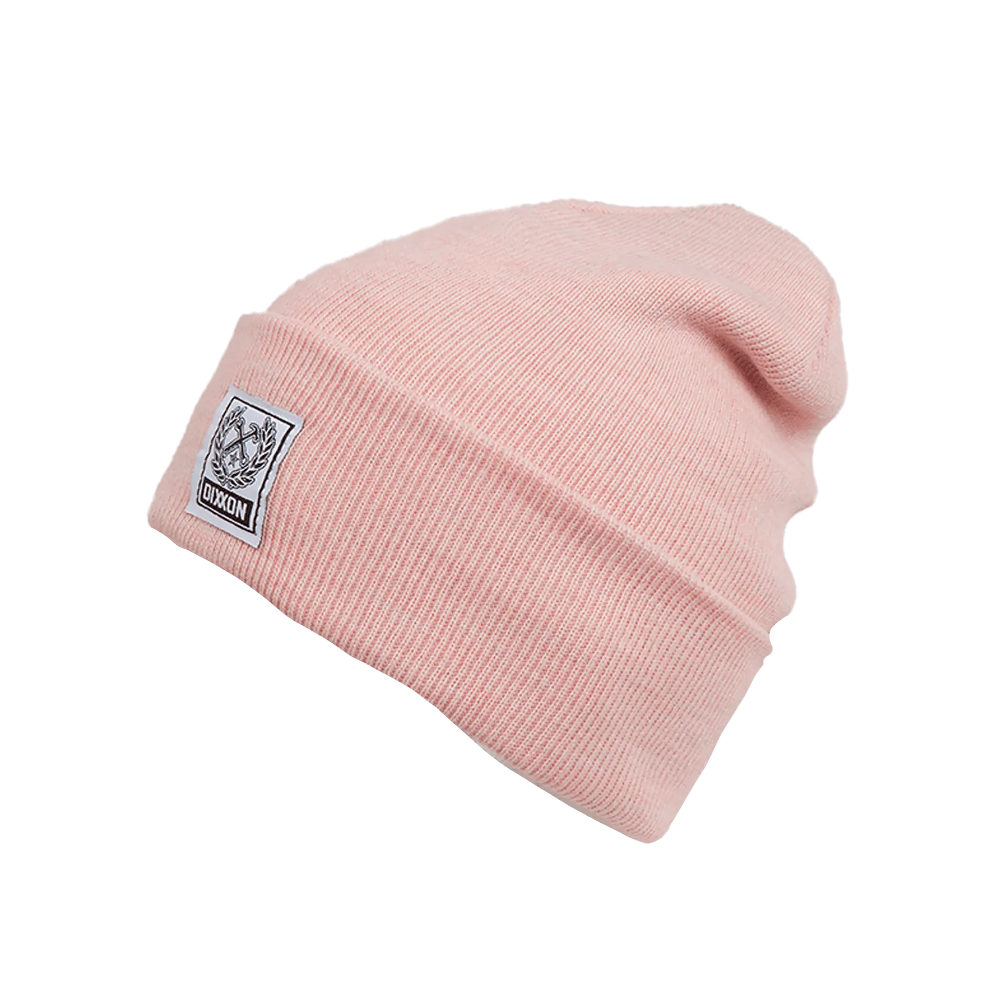 Ribbed Beanie - Heather Pink