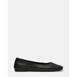 Steve Madden NURTURE BLACK LEATHER