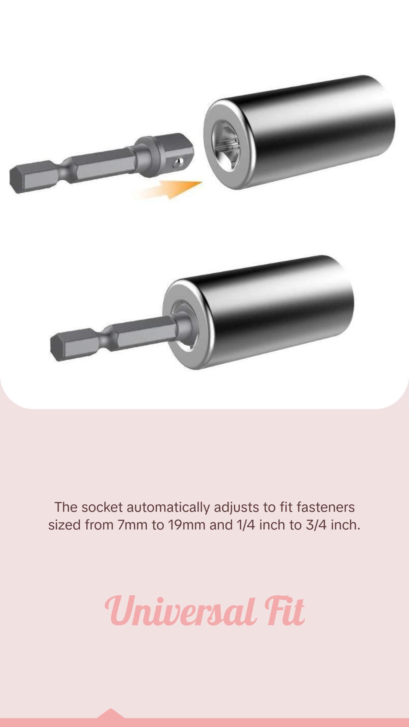 Multi-Function/Self Adjusting/Multi Size/Universal Socket Tools Set With Adapter Multi-Function/Self Adjusting/Multi Size/Universal Socket Tools Set With Adapter