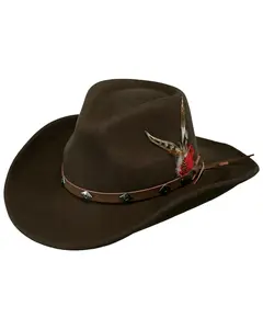 Outback Trading Co Men's Co. Wide Open Spaces Upf50 Crushable Felt Western - 1336Ser