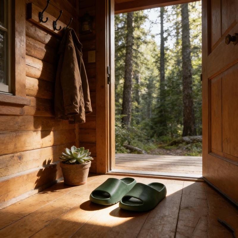 Lumubby Pillow Slippers for Women & Men Non-Slip Quick-Drying EVA Material Ultra Cushion 1.7-inch Thick Sole Breathable Anti-Slip Textured Style Shower Slides