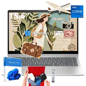 HP 2025 15.6 FHD inch Laptop PC,Windows 11 Pro,Bluetooth 5.3,Intel Core i7-1355U, 32GB RAM, 512GB SSD,Backlit Keyboard, Wi-Fi 6,Silver,Bundle Accessory