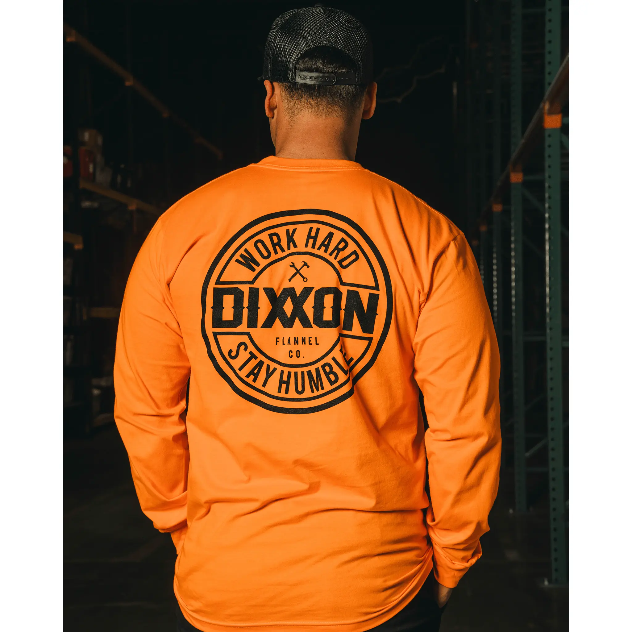 Corpo Hi Vis Long Sleeve T-Shirt - Safety Orange