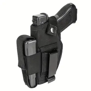 Unisex Holster, 9mm Pistol Holster, IWB/Owb Concealed Carrying Pistol Holster, with Cartridge Bag