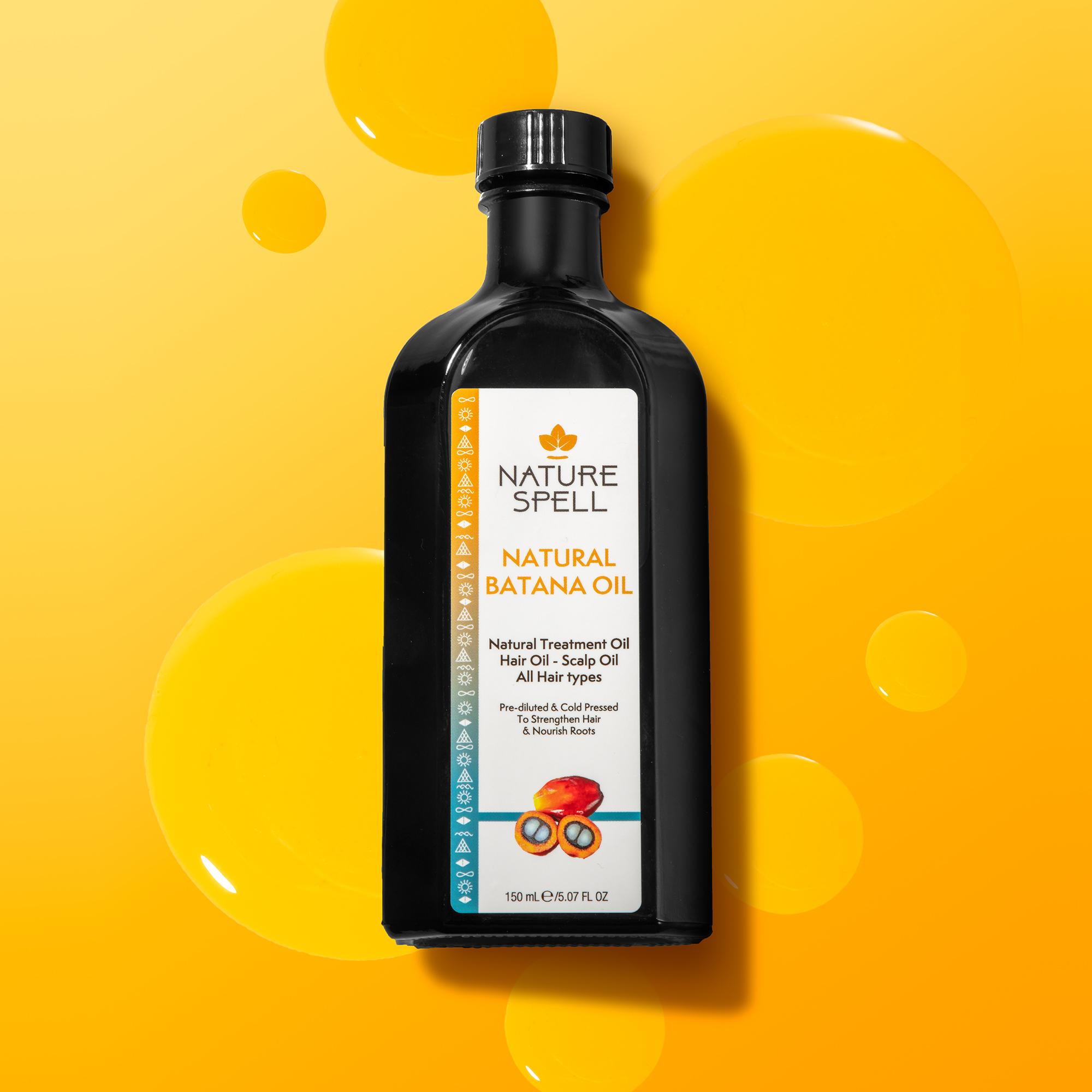 Nature Spell Batana Oil for Hair 5.07Fl Oz - Cold Pressed from Honduras Nature Spell Batana Oil for Hair 5.07Fl Oz - Cold Pressed from Honduras