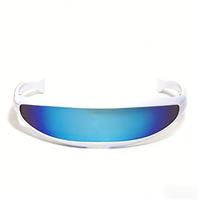 White frame - blue mercury lens