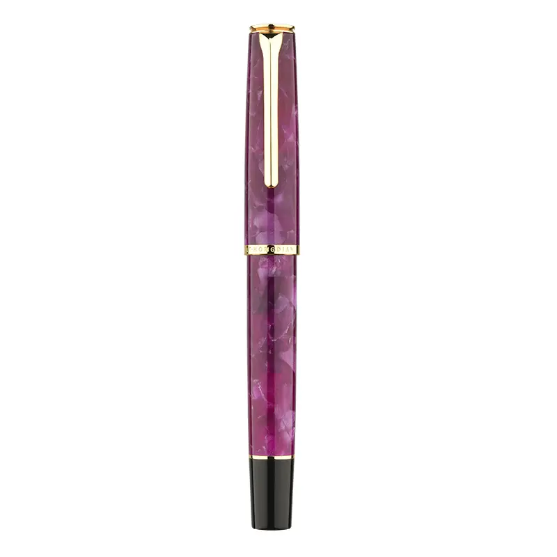 Hongdian N12 Fountain Pen, Fine Soft Tip, Dark Blue Classic Vintage Design Metal Body with Ink Converter, Pens, Fountain Pens & Refills