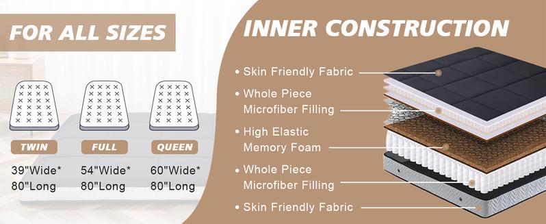 Lilypelle Japanese Floor Mattress Futon Mattress, Foldable Mattress Topper Thicken Tatami Mat Roll Up Mattress, Folding Sleeping Pad Breathable Floor Lounger Guest Bed for Camping Couch, Twin Full Queen