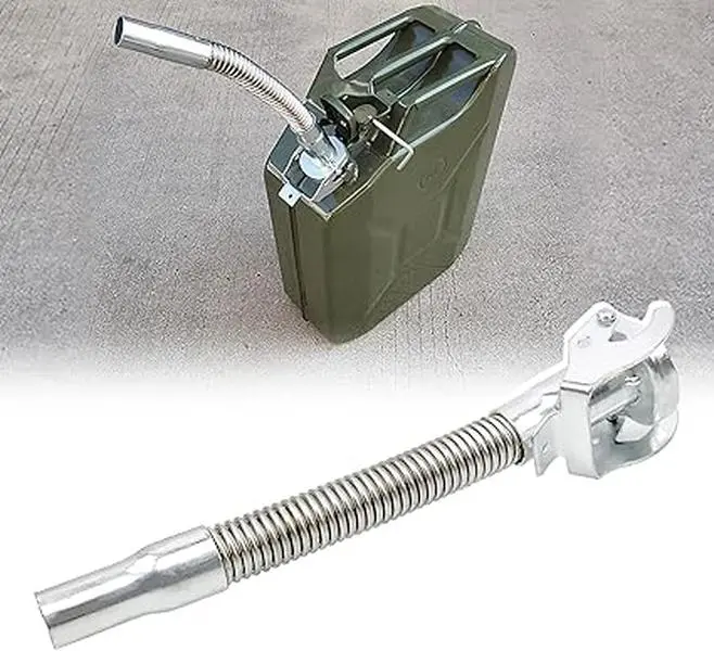 Jerry Can Spout Long-Nose Flexible Can Steel Pipe Oil Pourer