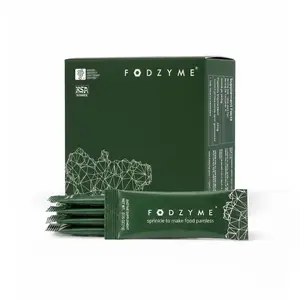 FODZYME Home Kit Digestive Enzymes for Intestinal Health, Relief from Bloating, Gas, Constipation, Diarrhea, Abdominal Pain, Low FODMAP