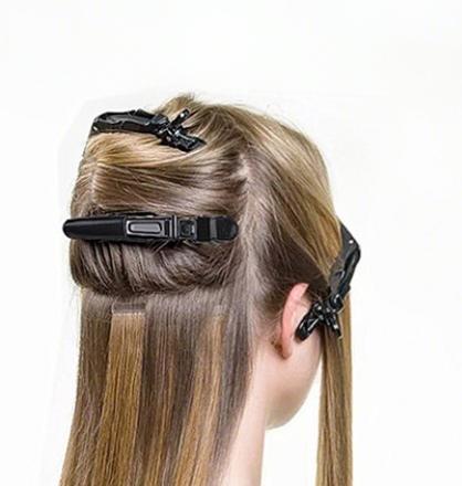 Sunny Hair Crocodile Hair Clips Professional Hair Sectioning Clips Non-Slip Styling Clips for Hair Extensions