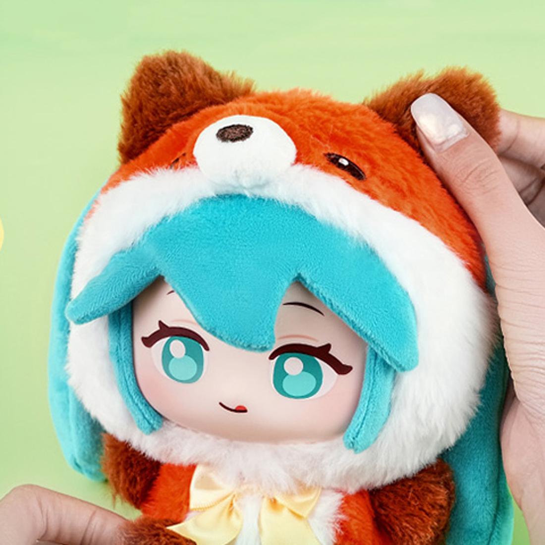 MINISO Hatsune Miku Vinyl Plush Doll Forest Cute Creatures Series Blind box Soft Stuffed Plush Keychain Bag Pendant Adorable Miku Design with Forest Creature Theme Ideal for Collectors and Fans MINISO Hatsune Miku Vinyl Plush Doll Forest Cute Creatures Series Blind box Soft Stuffed Plush Keychain Bag Pendant Adorable Miku Design with Forest Creature Theme Ideal for Collectors and Fans