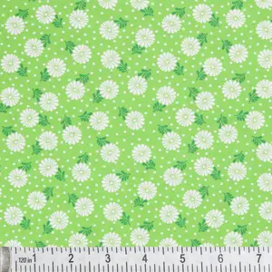 Color It Sunshine Fabric Collection - Sunshine Zinnia Leaf