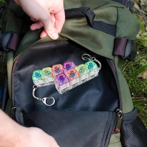 4PCS Keyboard Fidget Clicker Keychain Toy, Clear Mechanical Button Finger Fidget for ADHD, Anxiety & Autism, Addictive Stress Relief Desk Toy, Fun Gift for Friends, Teens & Adults 4PCS Keyboard Fidget Clicker Keychain Toy, Clear Mechanical Button Finger Fidget for ADHD, Anxiety & Autism, Addictive Stress Relief Desk Toy, Fun Gift for Friends, Teens & Adults