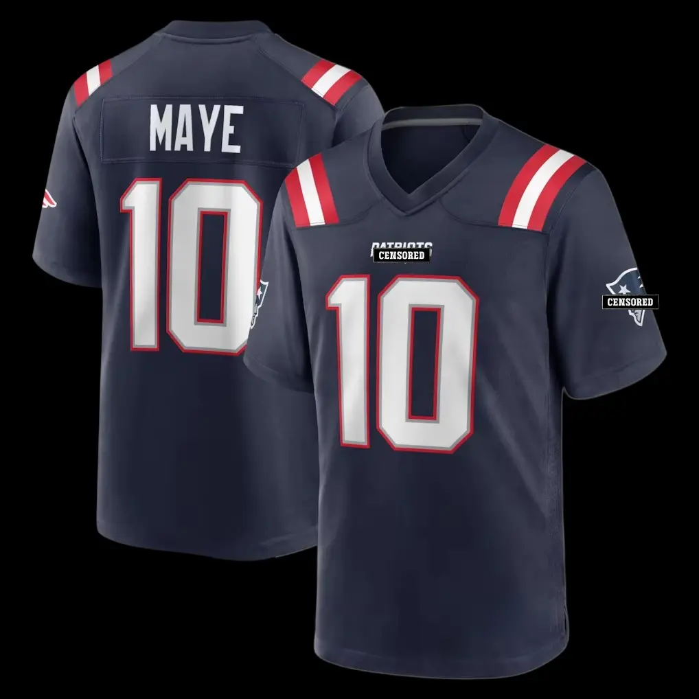 Drake Maye Football Jersey, Patriots Football Jersey, Game Day Jersey, Retro Sports Style Unisex Gift, Sunday Football Shirt