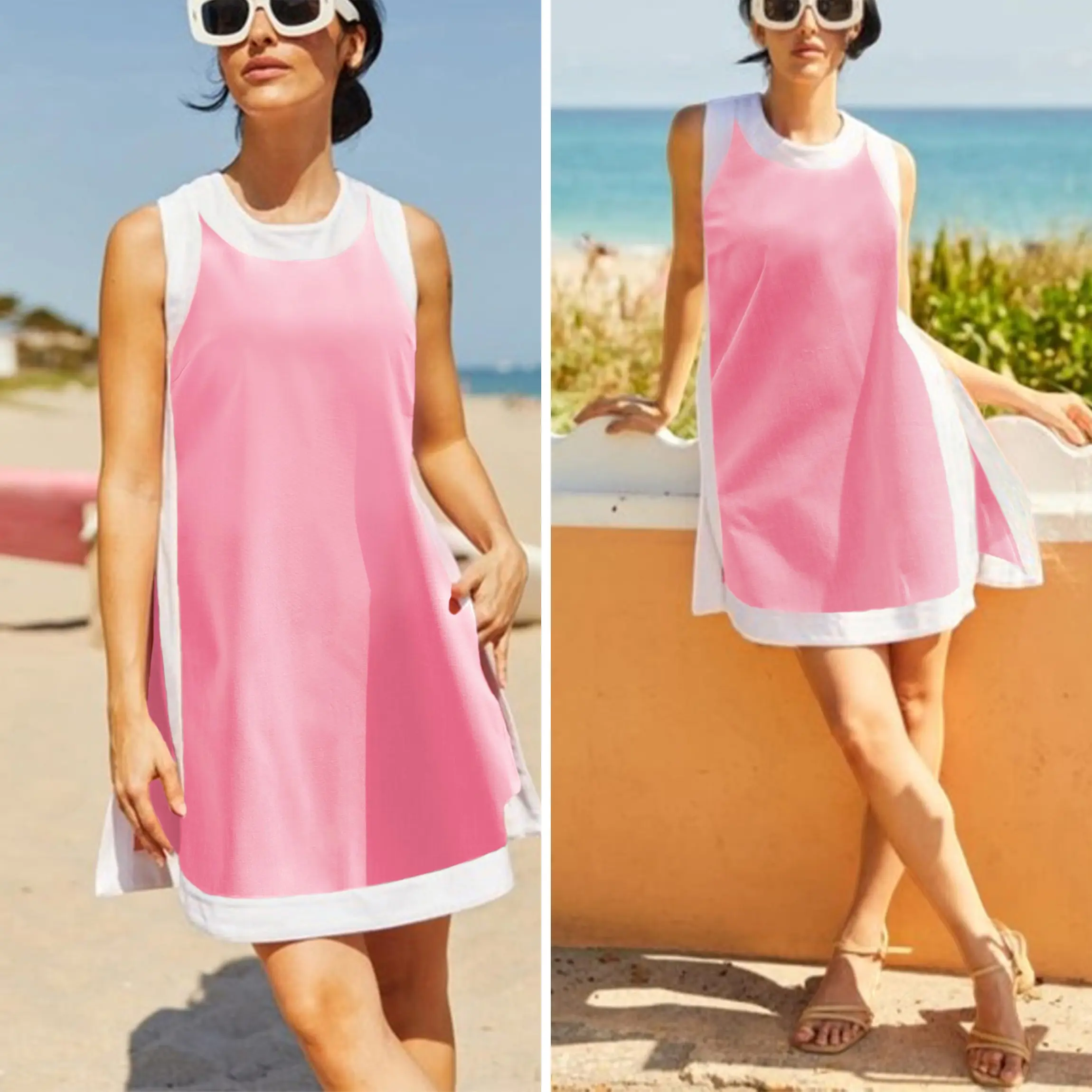 sachin and babi light blue dress Cool White Summer Outfits For Women Over 50