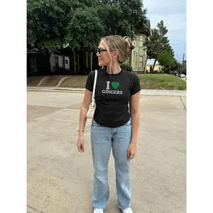 [Sale Up To 50%] St. Patrick's Day Gingers Baby Tee, Funny St. Patty's Crop Top, Kiss Me I'm Irish Tee, BORG Drinking, Unofficial Shirt, 8 Ball, Irish Boys