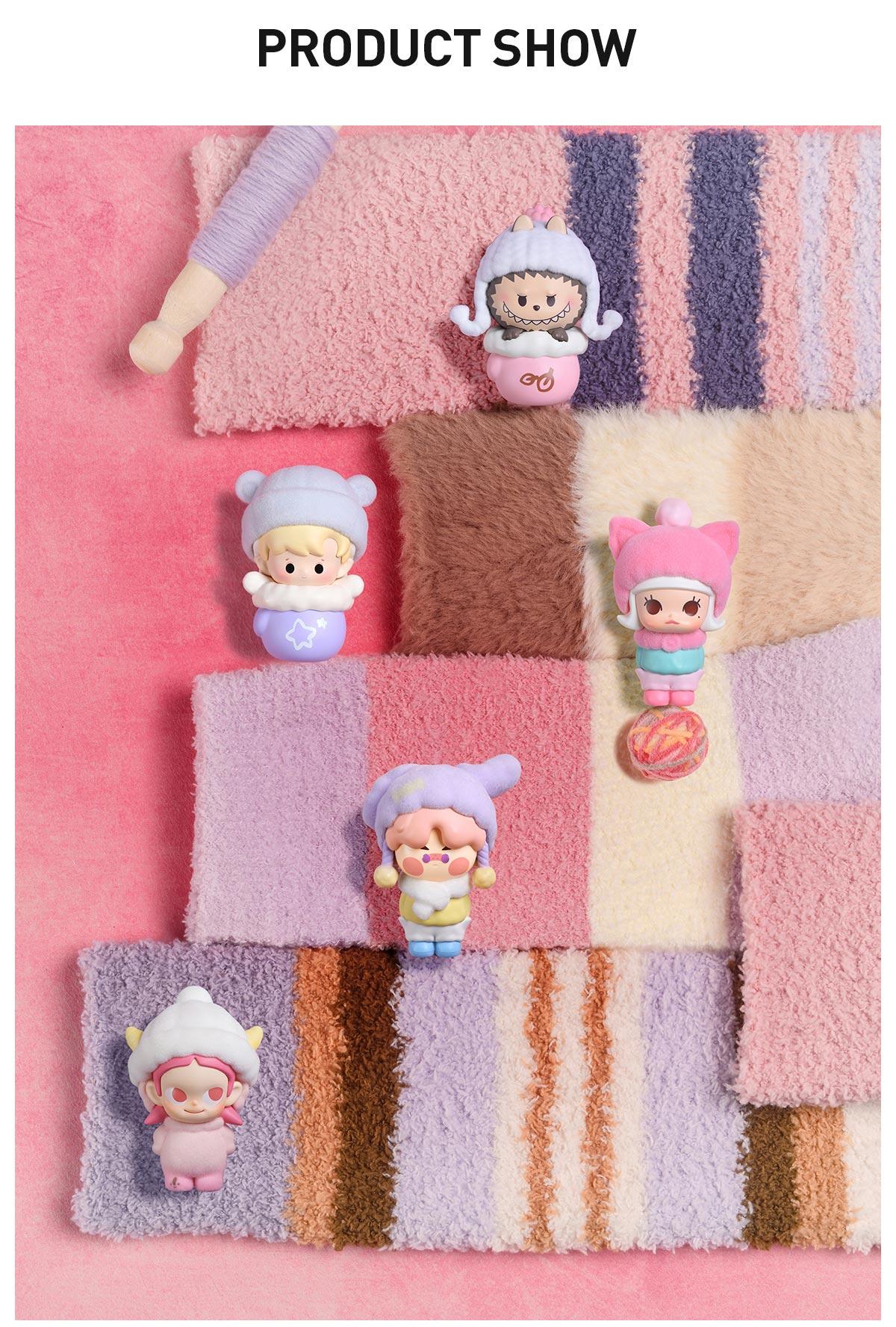 POP MART POP BEAN Fluffy & Cozy Series Blind Bag（1 PC Per Pack）