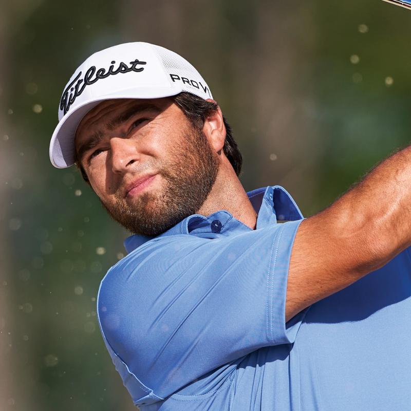 Titleist Tour Performance Men's Golf Hat Pro V1 | Black & White | Adjustable Strap | Playing Golf & Outdoor Activities