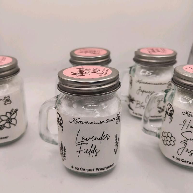 Carpet and Upholstery fresheners (4oz) size