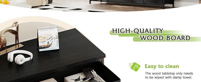 Raybee Furniture Cute Dresser, with 13 Storage Drawer, metal wood frame, Dressers & Chests of Drawers for TV, High space utilization,for Bedroom, Closet, Entryway