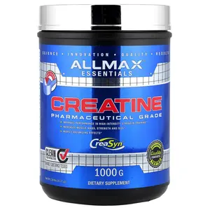 ALLMAX Creatine, Pharmaceutical Grade, Unflavored, 2.2 lbs (1,000 g) ALLMAX Creatine, Pharmaceutical Grade, Unflavored, 2.2 lbs (1,000 g)