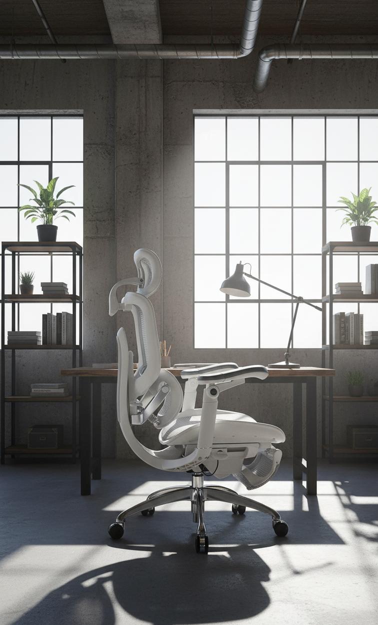 SIHOO C300 PRO V2 Ergonomic Office Chair with Dynamic Lumbar Support, 8D Adjustable Armrests, Adjustable Headrest, 135° Reclining Computer Desk Chair, Premium Mesh Home Office Chair for Work, Gaming and Long Hours Use