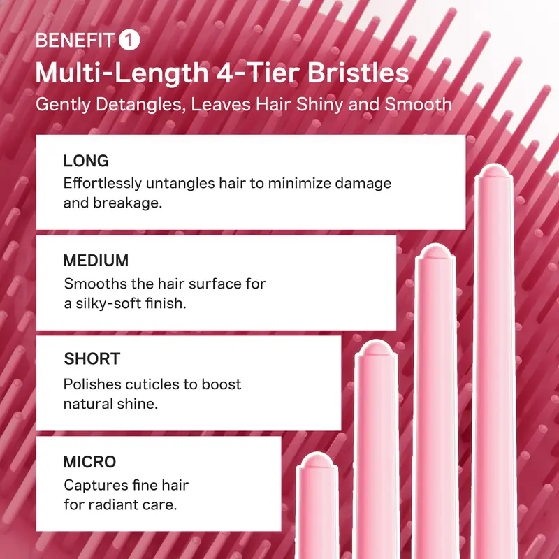 [NEW] [medicube] Tangle-Free Silky Hair Set | Conditioner Spray & Hair Oil & Hair Brush | Rosemary PDRN, Biotin, Keratin | For Curly, Dry & Damaged Hair | Reduces Breakage, Heat Protection, Lightweight Anti-Frizz, Effortless Detangling | Korean Hair Care